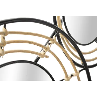 PANEL ŻELAZNY Z LUSTREM OPORTO 111X9,5X59 cm